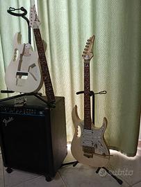 Ibanez jem 7v wh chitarra 2006 clone 2 chitarre