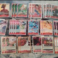 mazzo Rayleigh Rosso One piece tcg