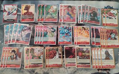 mazzo Rayleigh Rosso One piece tcg