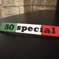 targhetta vespa 50 special