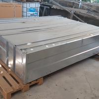 Porta pallet zincato chiuso camion tir