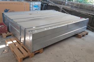 Porta pallet zincato chiuso camion tir