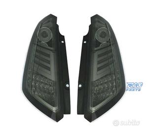 FANALI PER FIAT GRANDE PUNTO 05-09 LED FONDO CROMA