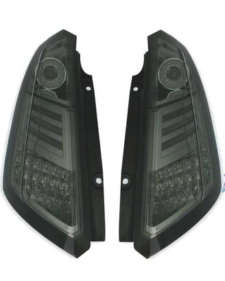 FANALI PER FIAT GRANDE PUNTO 05-09 LED FONDO CROMA