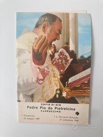 reliquia ex indumenti Padre Pio Pietrelcina 