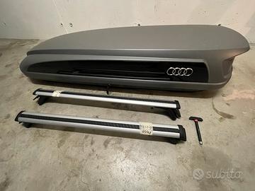 Box tetto con barre originali audi