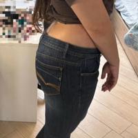 jeans vita bassa stile y2k