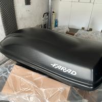 Box portatutto Farad Marlin Goffrato nero 400 L.
