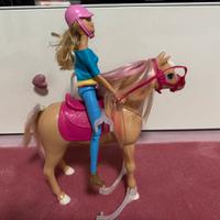 Cavallo Barbie con movimento