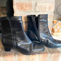 Stivaletti in vera pelle, made in Italy 39