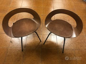 Coppia sedie vintage