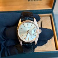 Rolex Date ref. 1503 in oro rosa 18k, anno 1968