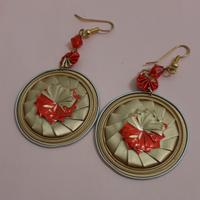 Orecchini donna, creazione artigianale,pendenti. 