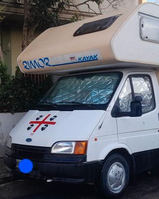 ford transit 120S 2.5  rimor kayak