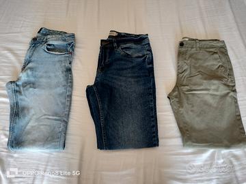 Jeans e pantalone casual taglia 46.