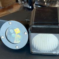 SET 2 LUCI, STROBO & LASER ESTERNO DA CASA