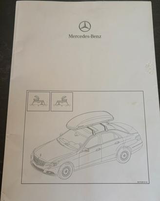 Box contenitore per auto mercedes