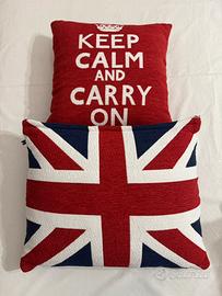 Cuscini bandiera inglese / UK Elio Zema