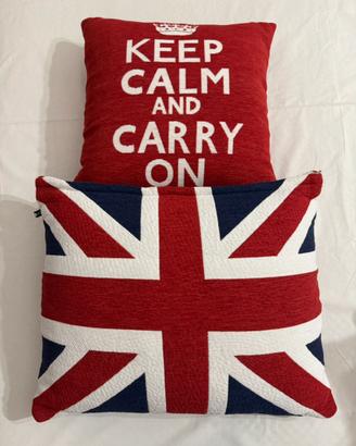Cuscini bandiera inglese / UK Elio Zema