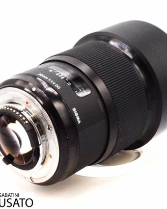 USATO SIGMA 20MM F1.4 DG ATT. NIKON  22235