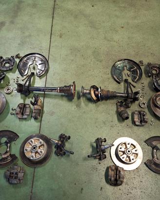 Porsche 356 impianto freni a disco