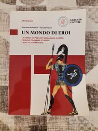 Libro scolastico "Un mondo di eroi"  1° superiore