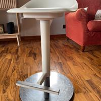 JANINGE Sgabello bar, bianco, 76 cm ikea