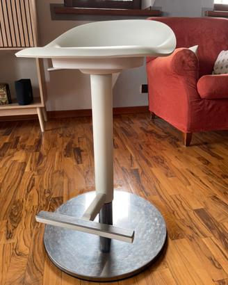 JANINGE Sgabello bar, bianco, 76 cm ikea