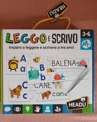 Gioco Leggo e Scrivo HEADU 3-6