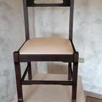 6 sedie fine anni 60 originali