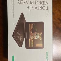 Lettore DVD portatile 12,5” schermo girevole HD