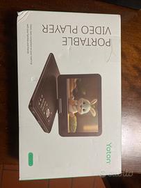 Lettore DVD portatile 12,5” schermo girevole HD