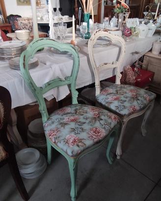 sedie shabby 
