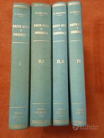 Diritto civile e commerciale, F. Galgano 4 voll.
