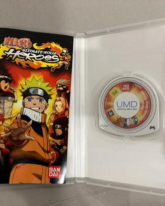 Naruto: Ultimate Ninja Heroes – PSP – Completo
