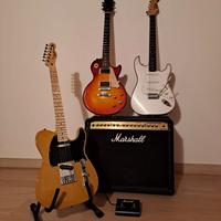 Chitarre elettriche ed amplificatore 