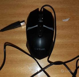 mouse da gaming con led 