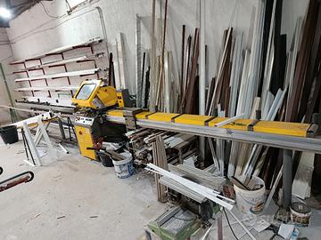 troncatrice per alluminio 