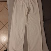 Pantaloni bianchi sportivi Nike