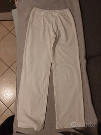 Pantaloni bianchi sportivi Nike