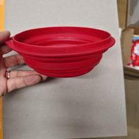 Ciotola pieghevole in silicone