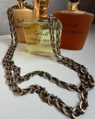 Cintura a doppia catena Mango