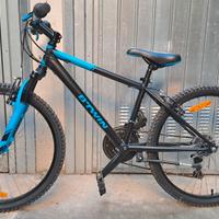 mtb  rokrider 500 da 24 pollici btwin 