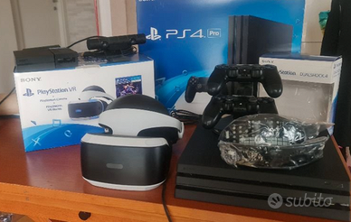 Playstation 4 PRO + VR + GIOCHI + ACCESSORI VARI