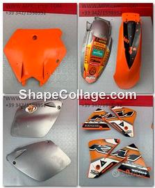 KIT PLASTICHE KTM EXC 300 1998 1999 SX 250 2000 2t