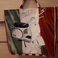 Borsa fatta a mano Vintage Vespa
