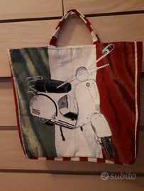Borsa fatta a mano Vintage Vespa