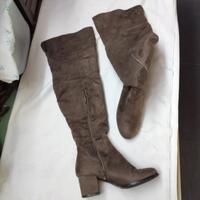 Stivali al ginocchio scamosciato nr37