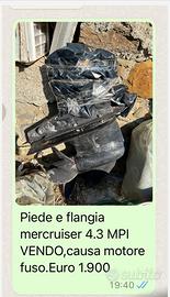 Piede motore entro fuoribordo mercruiser