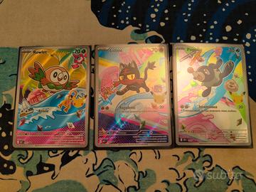 Trio Pokemon 30esimo di settima generazione